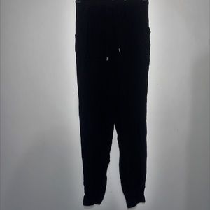 Black joggers